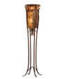 Naples Tortoise SHell Torchiere Lamp