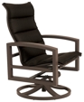 Lakeside Padded Sling Swivel Action Lounger 740525NTPS