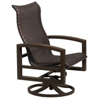 Lakeside Woven Swivel Action Lounge Chair 740525NTWS