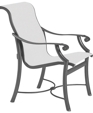 Montreux Sling Chat Chair 710107