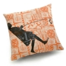 girl walking pillow