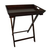 Folding butler tray table, 28" (SKU:220-101054)