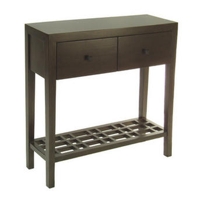 Metro 35" console table 2 drawers (SKU:220-103950)