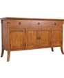 Montecito cabinet, 3 drawers, 4 door, 1 shelf (SKU:230-101072)