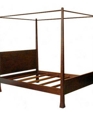 Shinto platform canopy bed, California King (SKU:249-102565)