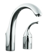 K-10443 - Forté® entertainment kitchen sink faucet, less sidespray