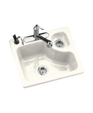 K-5918-3 - Urbanite self-rimming kitchen sink