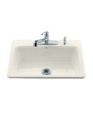 K-5832-3 - Bakersfield self-rimming kitchen sink