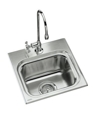 K-3262-1 - Ballad self-rimming entertainment sink