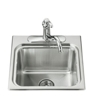 K-3260-3 - Ballad self-rimming utility sink